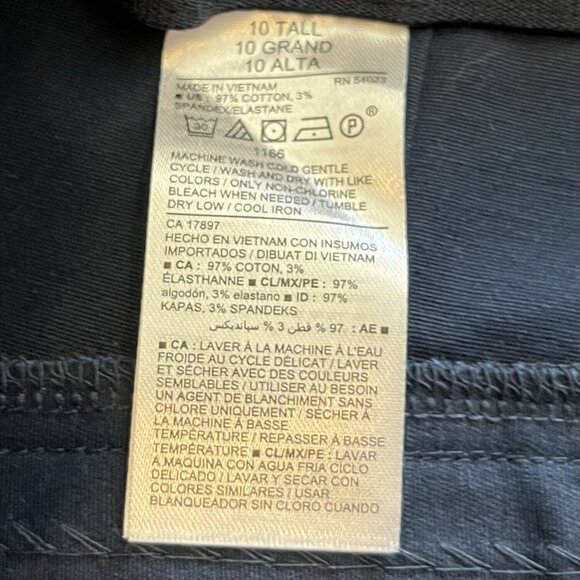 Old Navy Wow Pants Womens 10T Tall New In The Navy Casual High Rise - Picture 7 of 12